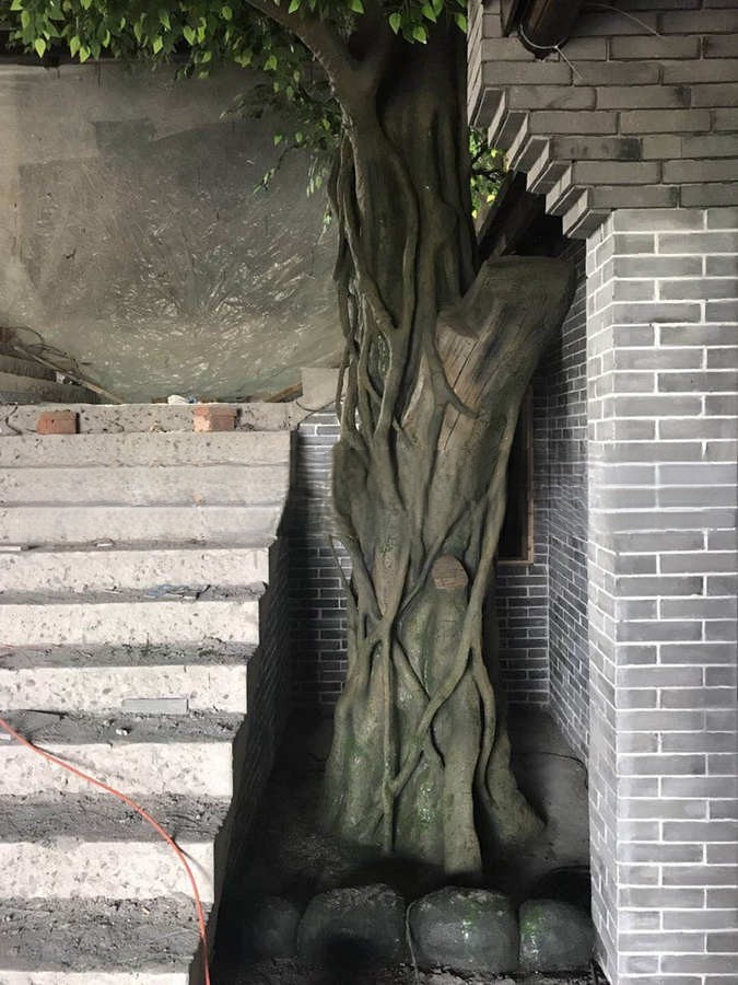 仿真植物造景店铺